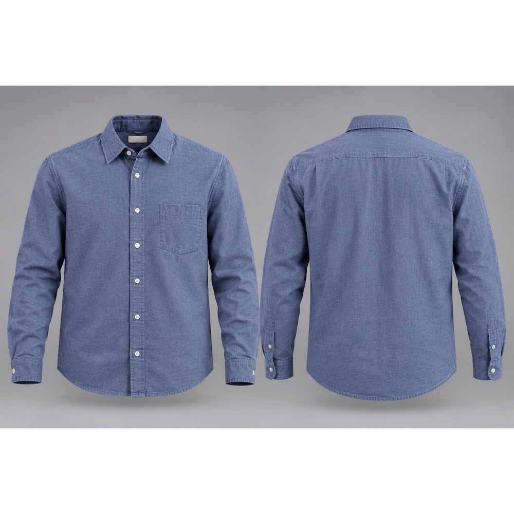 Levis Denim Long Sleeve Shirt. Red Tab Size Large